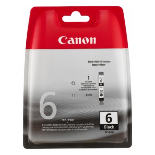Canon inktcartridge zwart (4705A002 / BCI6BK)