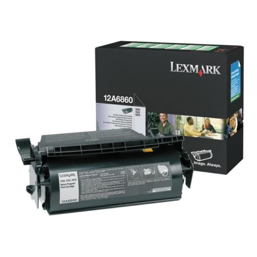 Lexmark toner zwart (12A6860 / 0012A6860) (Return)