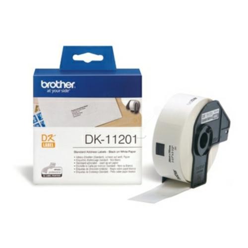 Brother etiketten wit (DK11201)