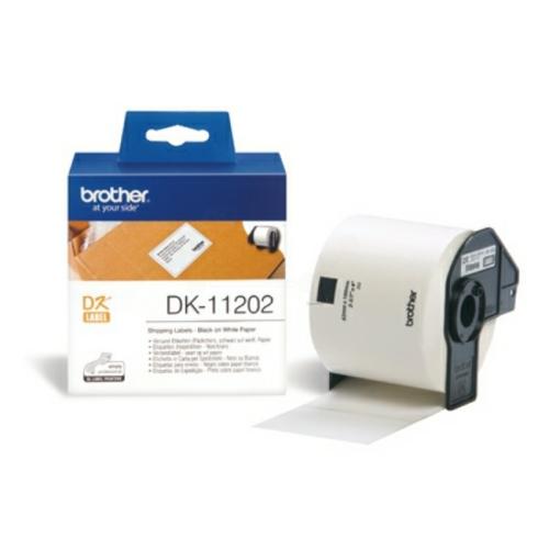 Brother etiketten wit (DK11202)