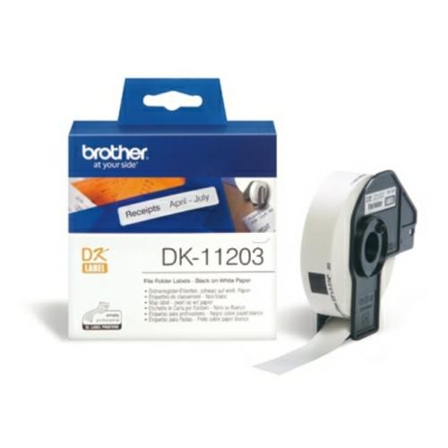 Brother etiketten wit (DK11203)