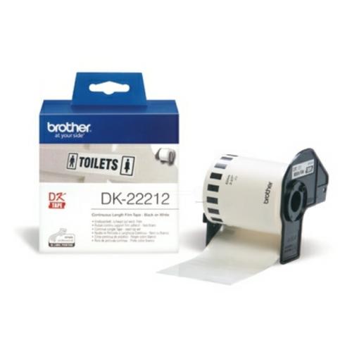 Brother etiketten wit (DK22212), 62mm