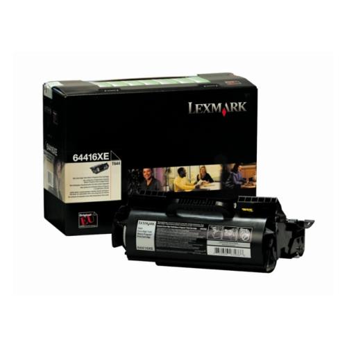 Lexmark toner zwart (64416XE / 0064416XE) (Return, hoge capaciteit)