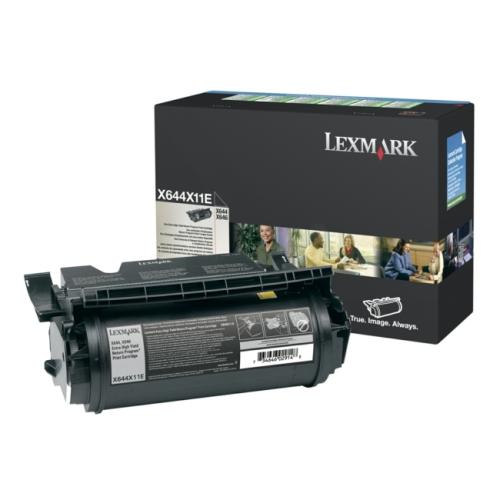 Lexmark toner zwart (X644X11E / 0X644X11E) (Return, hoge capaciteit)