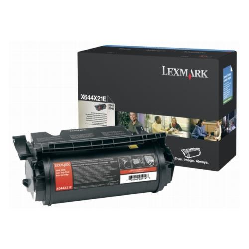Lexmark toner zwart (X644X21E / 0X644X21E) (hoge capaciteit)