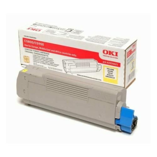 Oki toner geel (43324421)