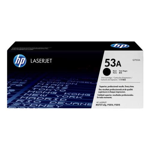 HP toner zwart (Q7553A / 53A)