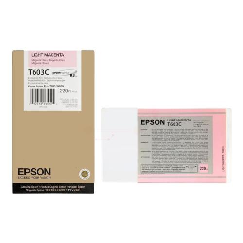Epson inktcartridge magenta foto (C13T603C00 / T603C)