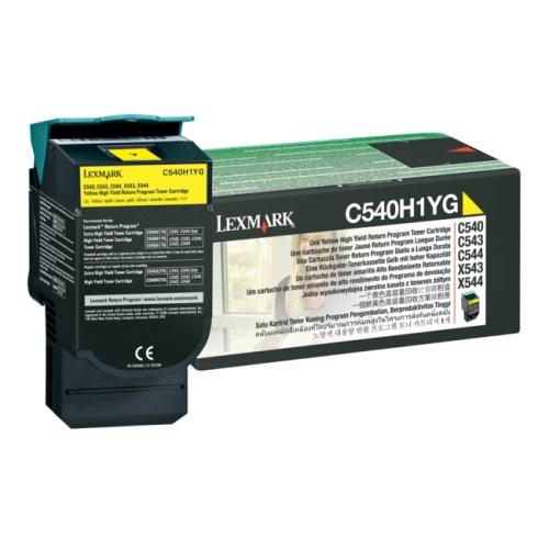 Lexmark toner geel (C540H1YG / 0C540H1YG) (Return)