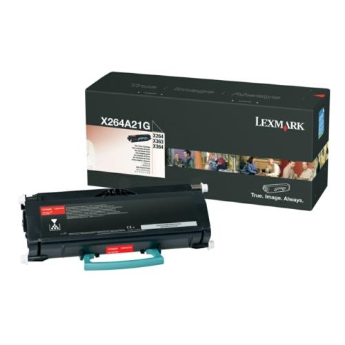 Lexmark toner zwart (X264A21G / 0X264A21G)