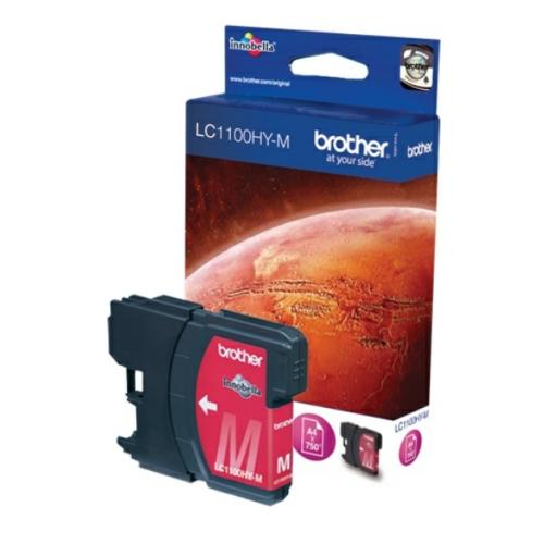 Brother inktcartridge magenta (LC1100HYM) (hoge capaciteit)