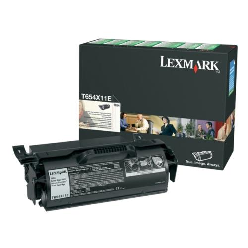 Lexmark toner zwart (T654X11E / 0T654X11E) (Return, hoge capaciteit)