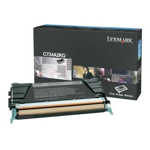 Lexmark toner zwart (C734A2KG / 0C734A2KG)