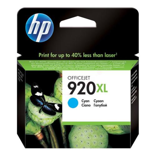 HP inktcartridge cyaan (CD972AE / 920XL) (hoge capaciteit)