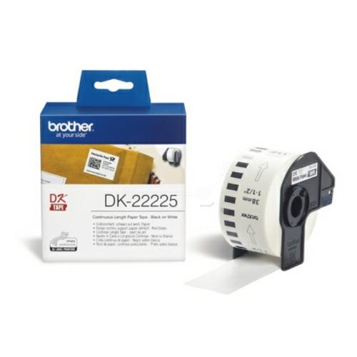 Brother etiketten wit (DK22225), 38mm