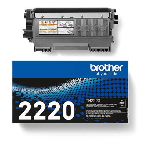 Brother toner zwart (TN2220) (hoge capaciteit)