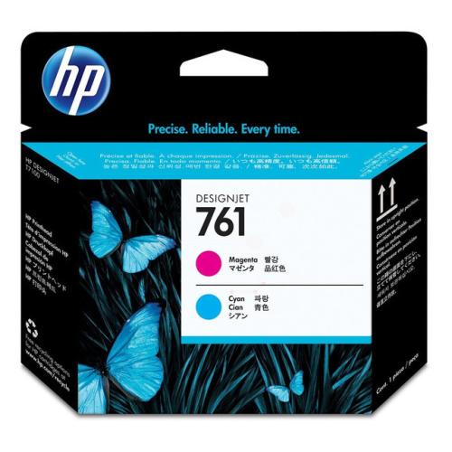 HP printkop cyaan / magenta (CH646A / 761)