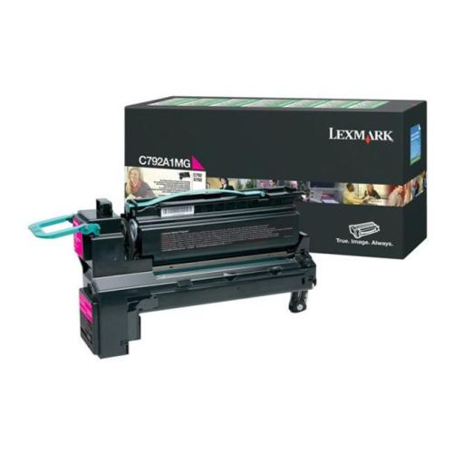 Lexmark toner magenta (C792A1MG / 0C792A1MG) (Return)
