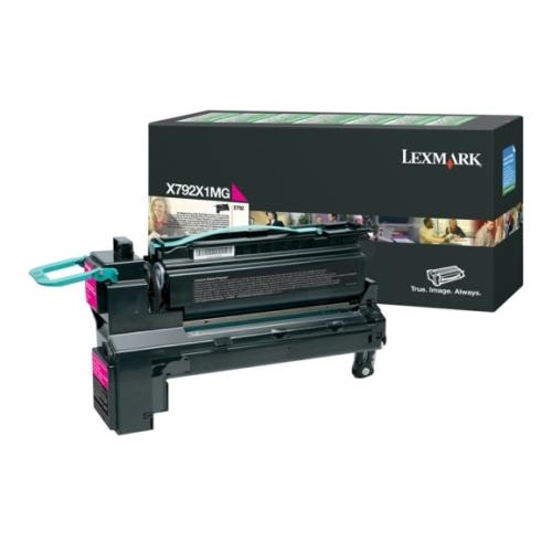 Lexmark toner magenta (X792X1MG / 0X792X1MG) (Return)