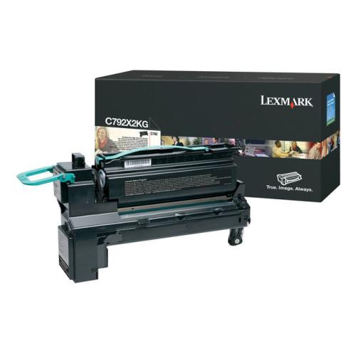 Lexmark toner zwart (C792X2KG / 0C792X2KG) (hoge capaciteit)