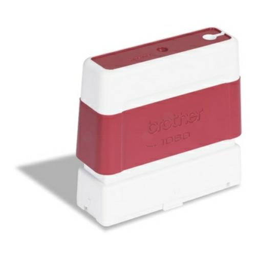 Brother Stamps rood (PR1060R6P / 10x60mm)