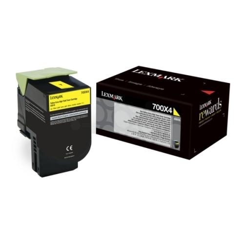Lexmark toner zwart (70C0X10 / 700X1)