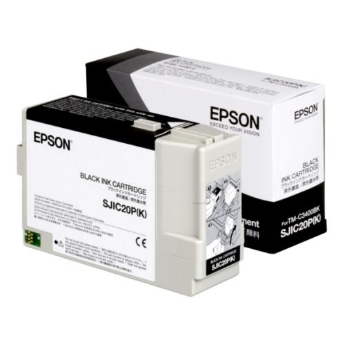 Epson inktcartridge zwart (C33S020490 / SJIC20P(K))