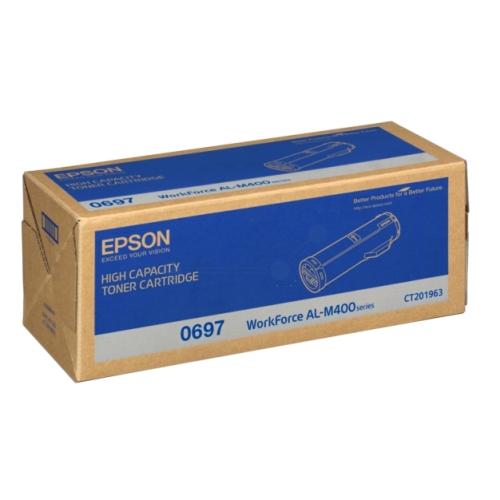 Epson toner zwart (C13S050697 / 0697) (hoge capaciteit)