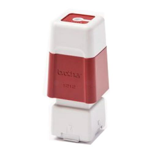 Brother Stamps rood (PR1212R6P / 12x12mm)