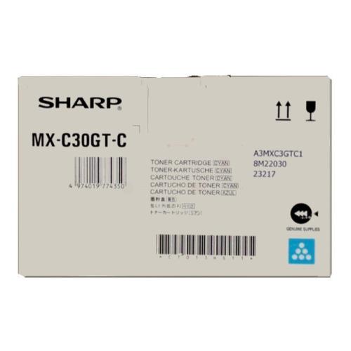 Sharp toner cyaan (MXC30GTC)