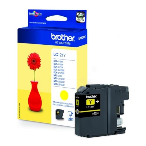 Brother inktcartridge geel (LC121Y)