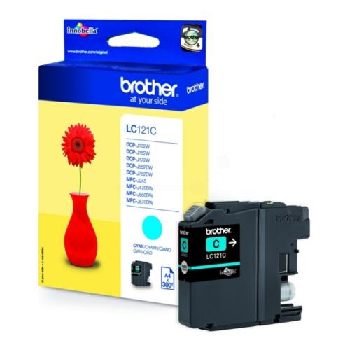 Brother inktcartridge cyaan (LC121C)