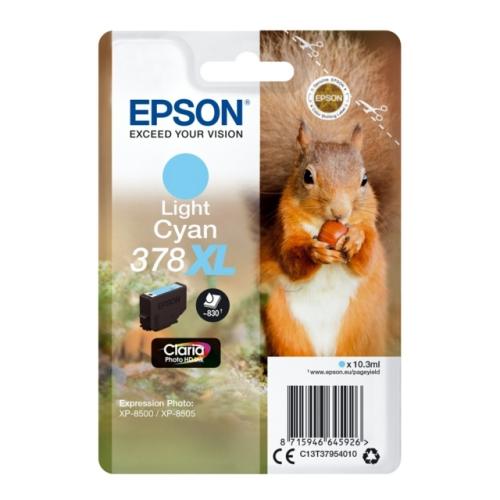 Epson inktcartridge cyaan foto (C13T37954010 / 378XL) (hoge capaciteit)