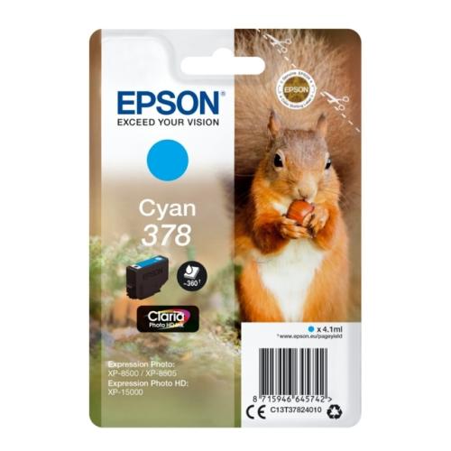 Epson inktcartridge cyaan (C13T37824010 / 378)