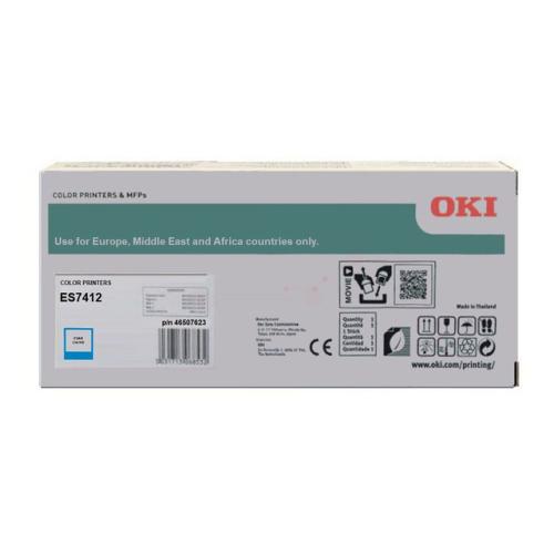 Oki toner cyaan (46507623)