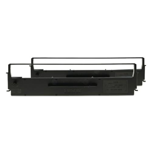 Epson lint zwart (C13S015614 / S015614) (Dual-Pack)