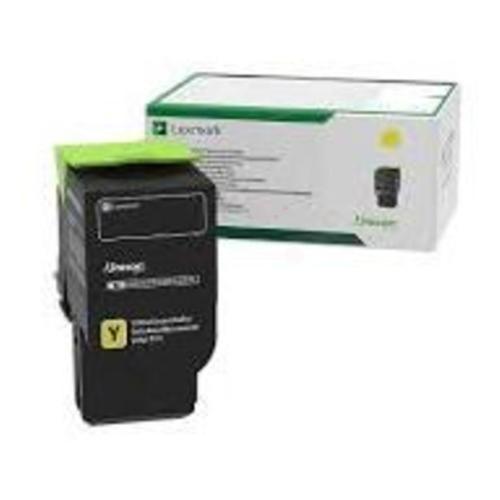 Lexmark toner geel (78C0X40 / 078C0X40) (hoge capaciteit)