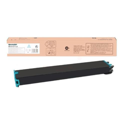 Sharp toner cyaan (MX61GTCA) (hoge capaciteit)