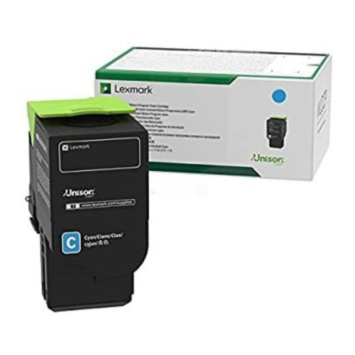 Lexmark toner cyaan (78C0X20 / 078C0X20) (hoge capaciteit)