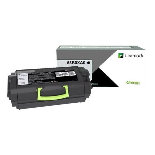 Lexmark toner zwart (53B0XA0 / 053B0XA0) (hoge capaciteit)