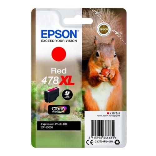 Epson inktcartridge rood (C13T04F54010 / 478XL) (hoge capaciteit)