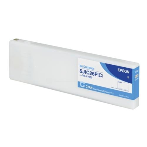Epson inktcartridge cyaan (C33S020619 / SJIC26PC)
