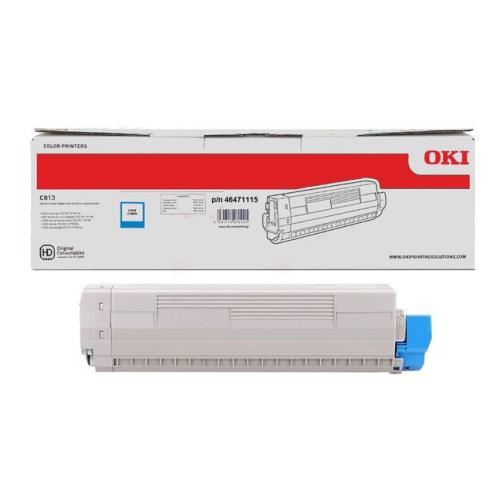 Oki toner cyaan (46471115)