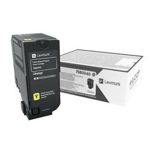 Lexmark toner geel (75B0040 / 075B0040)