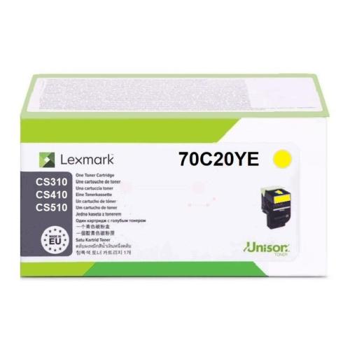 Lexmark toner geel (70C20YE / 702Y)