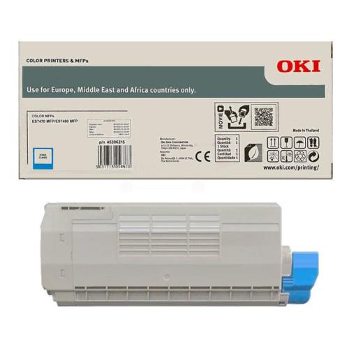 Oki toner cyaan (45396215)