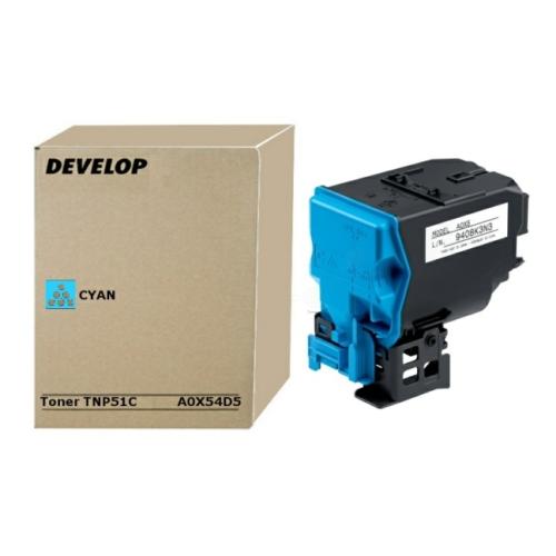 Develop toner cyaan (A0X54D5 / TNP51C)
