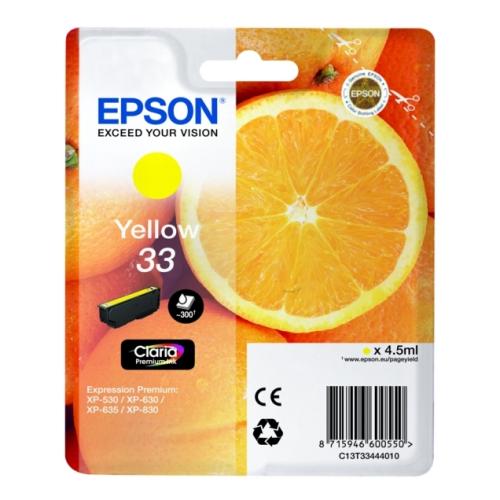 Epson inktcartridge geel (C13T33444012 / 33)
