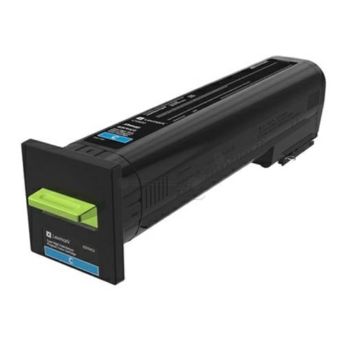 Lexmark toner cyaan (82K2HC0 / 082K2HC0) (Return, hoge capaciteit)