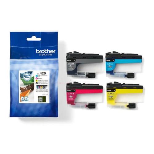 Brother inktcartridge zwart / cyaan / magenta / geel (LC426VAL) (multipack)